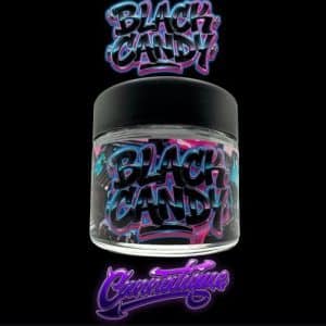 Black Candy by Cannatique — stunning dark exotic cannabis strain worldwide delivery