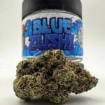 Blue Zushi Cannabis by Cannatique — rare premium blue exotic cannabis worldwide delivery