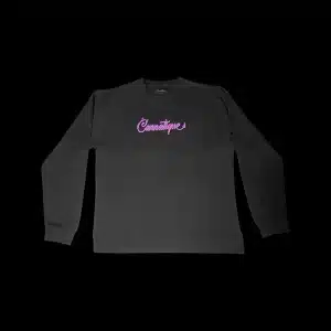 Black Cannatique Embroidered Pullover by Cannatique Official