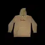 Cannatique Hoodie embroidered heavyweight fleece black cream green