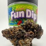 Fun Dip THC by Cannatique — powerful high-THC sweet candy exotic cannabis worldwide delivery