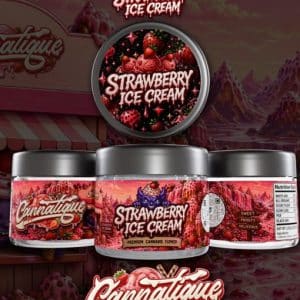 Strawberry Ice Cream Premium Cannabis By Cannatique
