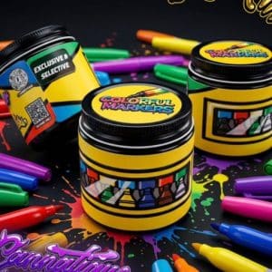 the bomb colorful markers by cannatique — explosive colourful exotic cannabis worldwide delivery