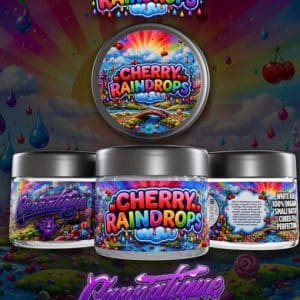 Cherry Raindrops by Cannatique