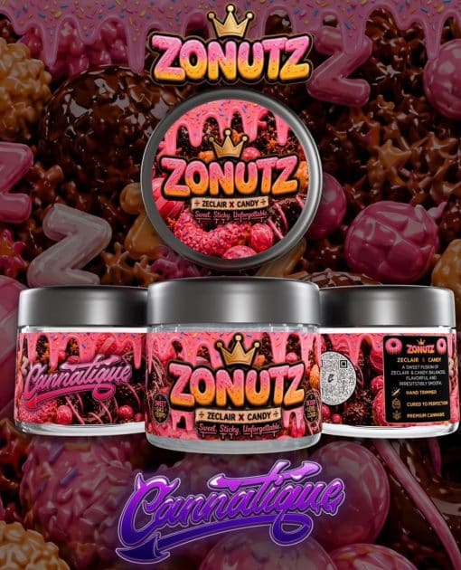 ZONUTZ Exotic By Cannatique — Exotic Flower Collection ZONUTZ Exotic By Cannatique nutty sweet terpene cannabis flower